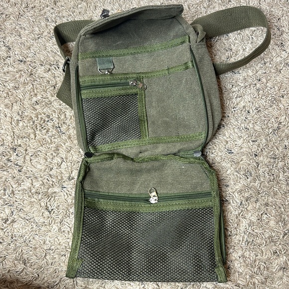 MAZE EXCLUSIVE CANVAS CROSSBODY BAG NWT - Picture 5 of 8